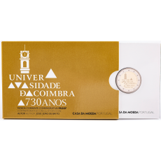 Portugal 2€ 730 Anos Universidade de Coimbra Proof 2020 